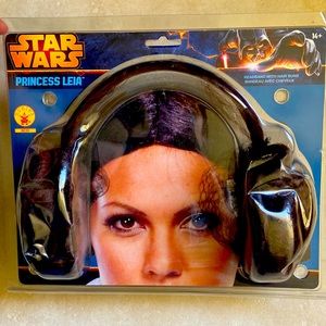 Princess Leia Buns Wig Headband
